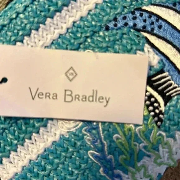 Vera Bradley straw wtistlet NWT - Picture 7 of 7